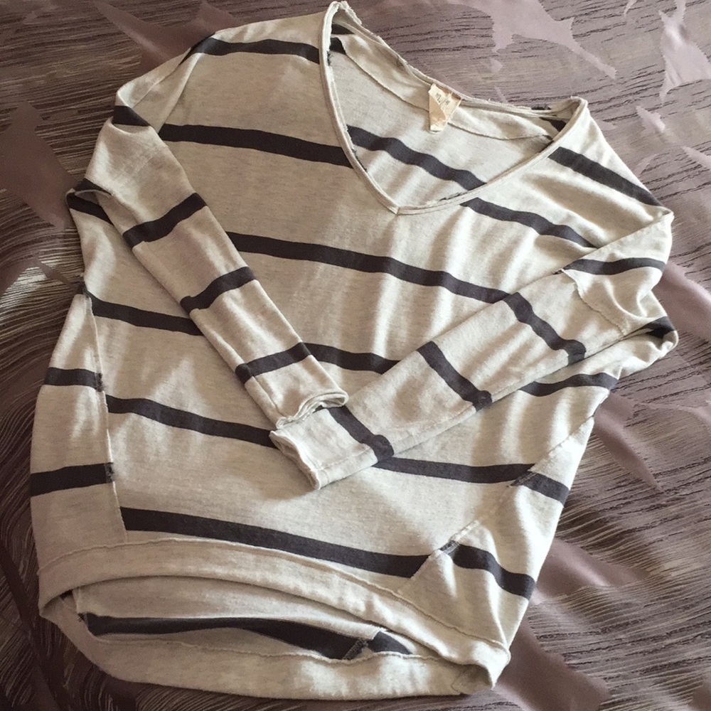 Sale!!! Free people upstate stripe top!